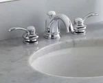 Kohler Fairfax R12265-4-CP Chrome 8" Widespread Bathroom Faucet Polished. Fixed Price $559.99.