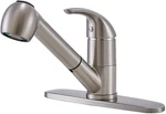 Modern Single Handle Stainless Steel Brushed Nickel Pull Out Sprayer Bar Kitchen. Fixed Price $69.99.