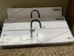 Kohler Canada Single-handle Pull-down Sprayer Kitchen Faucet Matte Black. Fixed Price $501.81.