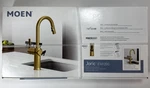 Moen Joric One-handle High Arc Pulldown Kitchen Faucet In Brushed Gold 87492BG. Fixed Price $155.00.