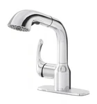 Glacier Bay Dunning Single Handle Pull-out Laundry Faucet Chrome HDQFP2BC420CP. Fixed Price $34.99.