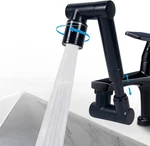 1440 Swivel Faucet Extender With 2 Mode Splash, Retractable Rotating Sink. Fixed Price $18.21.