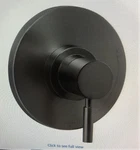 Miseno MVT550 Mia Pressure Balanced Valve Trim Only With Single Handle Flatblack. Fixed Price $80.99.
