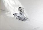 Oakbrook 67211W-6001 1.2 Gpm Chrome 1-HANDLE Lavatory Pop-up Faucet 4 In.. Fixed Price $46.99.