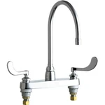 Chicago Faucets 1100-GN8AE35-317AB, Chrome Kitchen New. Fixed Price $349.00.