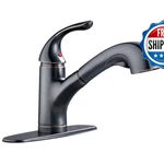 Derengge Single Handle Pull Out Kitchen Faucetoil Rubbed Bronze Sink. Fixed Price $85.47.