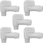 Spigot Drum Faucet, White Flow 3/4 Plastic For 5, 6 Gallon. Fixed Price $26.95.