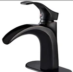 Yodel Waterfall Hole Single-handle Vessel Faucet Pop-up Drain Oil Rubbed. Fixed Price $69.99.