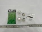 New Danco Small Acrylic Handles W/adapters - Universal 80010 (open). Fixed Price $12.90.