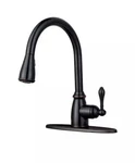 Pfister Canton Tuscan Bronze Single-handle Pull-down Sprayer Kitchen Faucet Nib. Fixed Price $169.00.