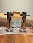 Pair Moen Align Chrome Tub Spouts W/ Diverter Slip Fit 1/2 Copper 172656. Fixed Price $60.00.