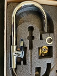 California Faucets Corsano Tall Polished Chrome Kitchen K51-100-KB-PC. Fixed Price $500.00.