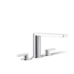 Kohler K-73081-4-CP Composed Widespread Deck Mounted Tub Filler With Lever Handl. Fixed Price $338.63.