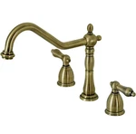Kingston Brass KB1793ALLS Heritage 1.8 Gpm Widespread Kitchen - Antique. Fixed Price $150.00.