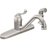 Moen CA87520SRS Muirfield Classic Stainless One-handle Low Arc Kitchen Faucet. Fixed Price $95.60.