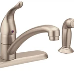 Moen 7430SRS Spot Resist Stainless One-handle Kitchen Faucet. Fixed Price $240.54.