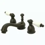 Kingston Brass KS3955PL Oil Rubbed Bronze Bathroom Sink Faucet. Fixed Price $80.00.