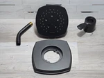 Delta Stryke Thermostatic Shower Faucet Trim Kit Matte Black T17T276-BL. Fixed Price $125.00.