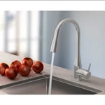 Symmons Kitchen Faucet S2302STSPD10 Sereno Single Handle Lever Pd, Stainless. Fixed Price $225.00.