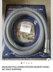 Milmumu Pull Down Kitchen Fauscet Hose 68" Daily Shipping. Fixed Price $9.99.