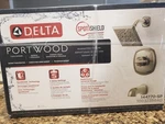 Delta Faucet 144770-SP Monitor Series Tub And Shower Brushed Nickel. Fixed Price $99.00.