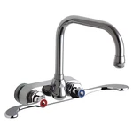 Chicago Faucet, 521-317XKABCP, Wall Mounted Manual Hot/ Cold, New. Fixed Price $150.00.