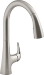 Kohler Sterling 24274-VS Medley Pull Down Kitchen Faucet, Two-function. Fixed Price $213.44.