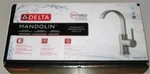 Delta 26602LF Mandolin Optional 1 Or 3 Hole Kitchen Sink Faucet Chrome Finish. Fixed Price $79.32.