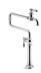 Kohler Artifacts 99271-VS Pot Filler Deck Mount 2-HANDLE Vibrant Stainless. Fixed Price $600.00.