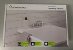 Homewerks Two Handle Laundry Faucet (16-U42WNCHB). Fixed Price $22.95.