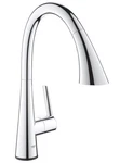 New In Box Grohe 30205002 Zedra 1.75 Gpm Hole Pull Down Touch Activate Chrome. Fixed Price $199.00.