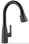 Peerless P7919LF-BL Xander Black Single-handle Kitchen Faucet Pulldown Sprayer. Fixed Price $144.65.
