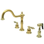 Kingston Brass KB179.ALBS Heritage 1.8 Gpm Widespread Kitchen -. Fixed Price $324.97.