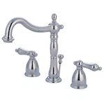 Kingston Brass KB1971AL Heritage Widespread Lavatory Faucet, Polished Chrome. Fixed Price $262.92.