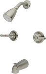Kingston Brass Magellan Tub And Shower Faucet, Brushed Nickel, 72 X 8 7.3. Fixed Price $58.49.