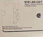 Delta 9181-AR-DST Esque Pull-down Sprayer Kitchen Faucet Arctic Stainless. Fixed Price $249.99.