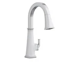 Kohler K-23832-WB-CP Riff Touchless Pull-down Kitchen Faucet In Chrome. Fixed Price $456.00.