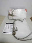 Lippert Flow Max Curved Gooseneck Stainless Steel Kitchen Faucet. Fixed Price $79.95.