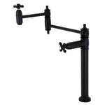 Kingston Brass KS370.AX Restoration Gpm 1 Hole Pot Filler - Black. Fixed Price $614.22.