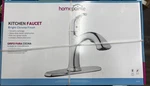 Homepointe Kitchen Faucet Bright Chrome Pull-out Sprayer Single Handle New. Fixed Price $89.99.
