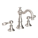 Newport Brass 1770/15S Victoria Widespread Faucet Satin Nickel Pvd. Fixed Price $1187.90.