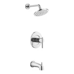Glacier Bay Dorind Single-handle 1-SPRAY Tub Shower Faucet 1.8 Gpm Chrome. Fixed Price $55.00.