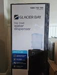 Glacier Bay Top Load Water Dispenser Hot And Cold Anti-leak Matte Black 5 Gal.. Fixed Price $99.00.