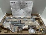 Kohler Wall Mount Traditional Pot Filler Polished Chrome New Open Box 35744-CP. Fixed Price $374.95.