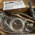 Moen Pull-out Chrome Lever Handle High Arc Deck Mounted Kitchen Faucet. Fixed Price $99.00.