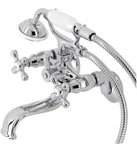 Kingston Brass KS268C Clawfoot Tub Faucet 7-INCH Center Polished Chrome. Fixed Price $50.00.