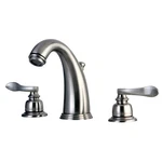 Kingston Brass KB8988NFL Nuwave French Widespread Pop-up, Brushed Nickel. Fixed Price $99.13.