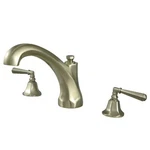 Kingston Brass KS432.HL Metropolitan Deck Mounted Roman Tub - Nickel. Fixed Price $506.97.