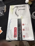 Delta Linden Single Handle Kitchen Faucet Chrome 4453-DST. Fixed Price $99.90.