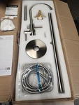 Swiss Madison SM-FF11BN Ivy Freestanding Bathtub Faucet Brushed Nickel. Fixed Price $179.95.